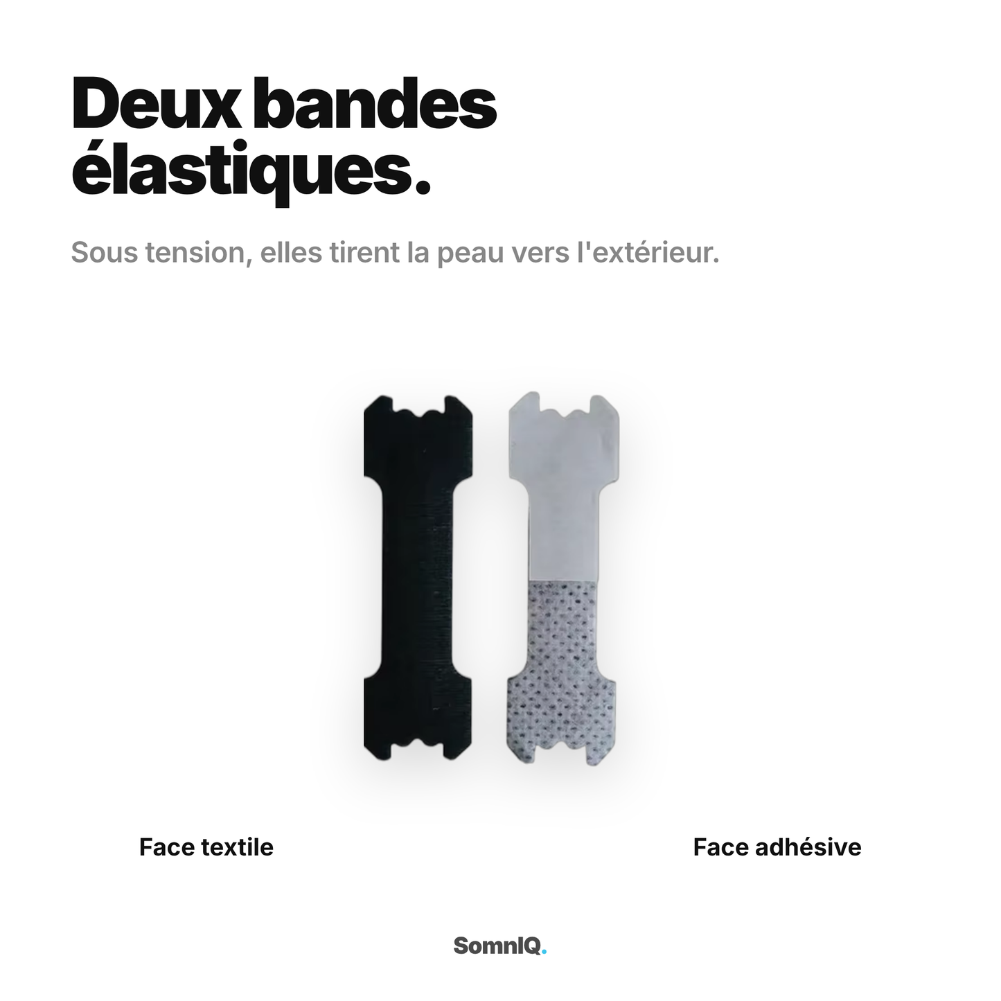 Les quatre couches de la bandelette nasale SomnIQ